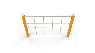 Przeplotnia linowa kratownica