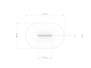 Przeplotnia linowa kratownica