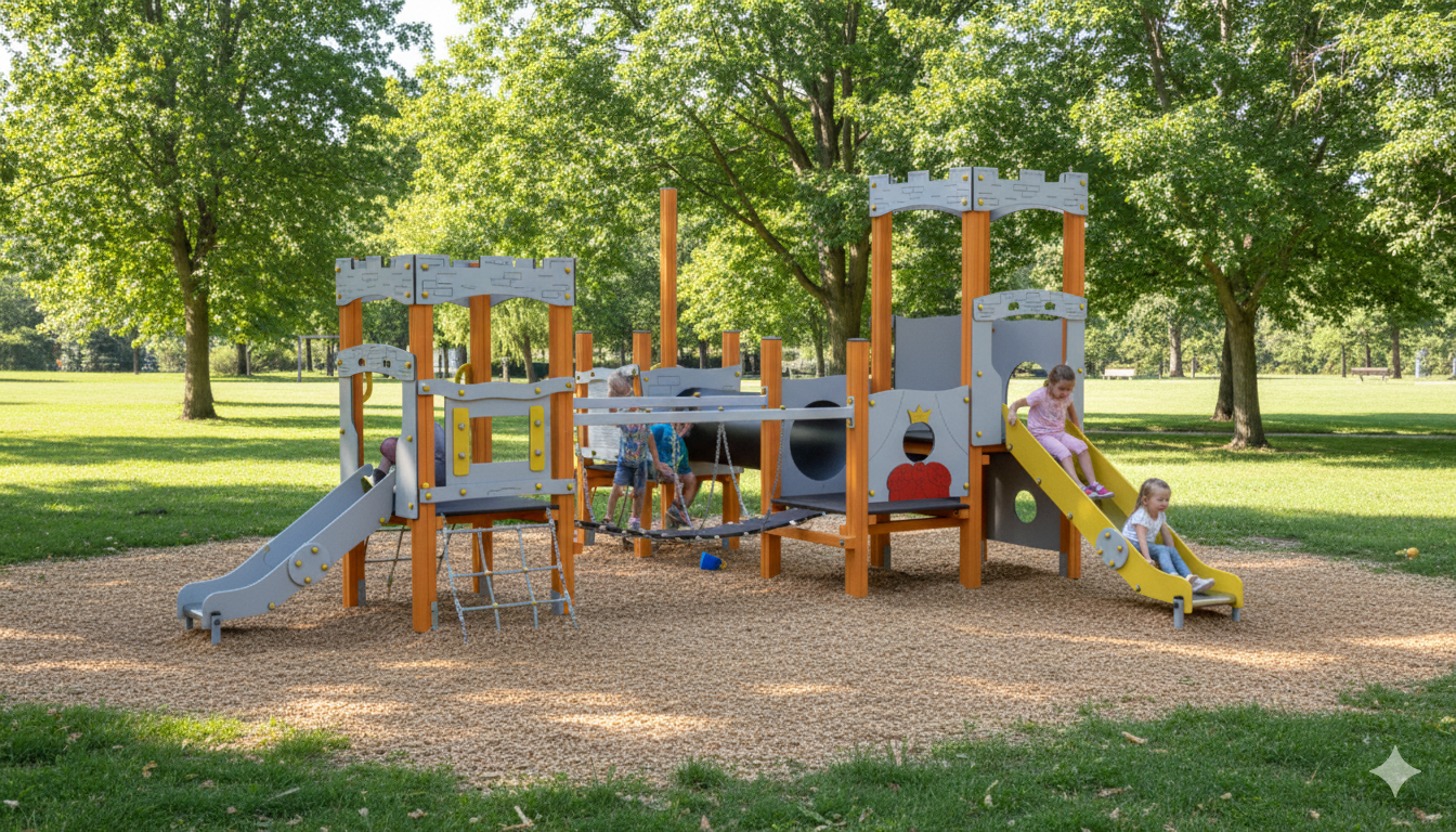 Bezpieczna zabawa na lata – huśtawki z certyfikatem dla Twojego placu zabaw + promocja -10%!